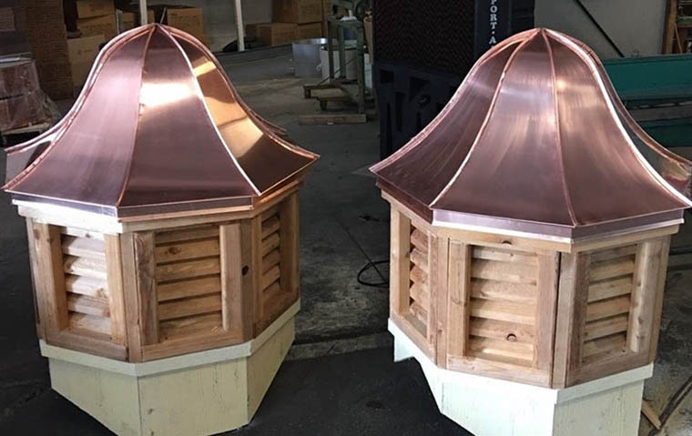 Thompson Metal can custom fabricate cupolas for any job.